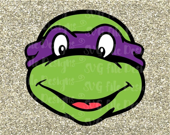 Teenage Mutant Ninja Turtle Donatello Purple By Svgfiledesigns