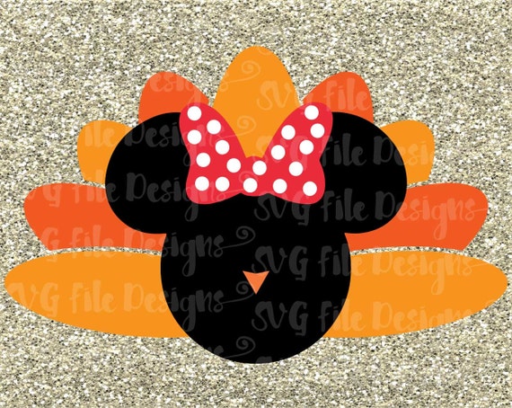 Download Thanksgiving Minnie Mouse Turkey Disney Layered by ...