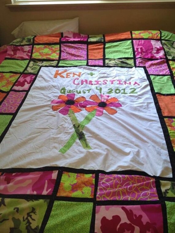 Personalized Wedding Quilts