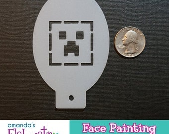 CREEPER - Face Painting Stencil (Mini)