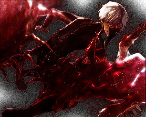 Items similar to Tokyo Ghoul - Kaneki Ken Centipede Digital Download on ...