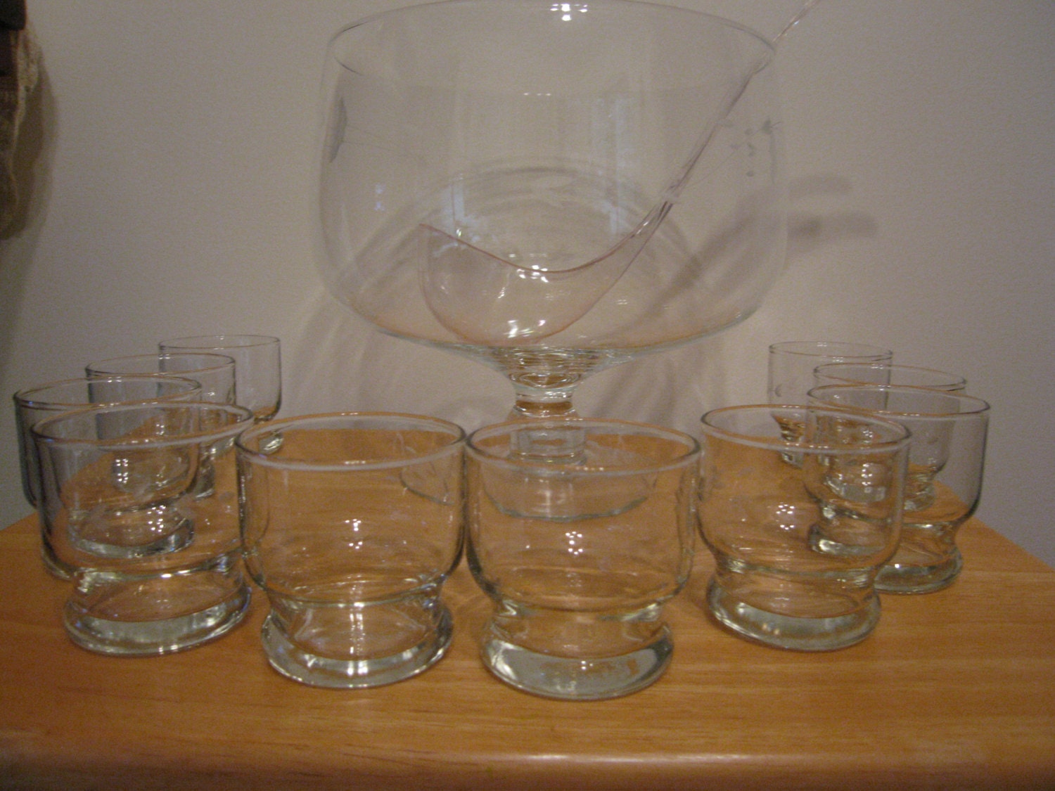 Princess House Punch Bowl Set