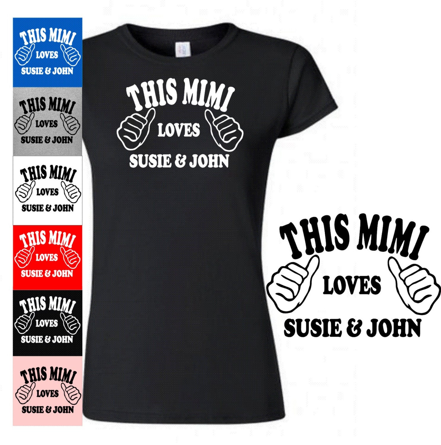 Mimi T-Shirt Gift for Mimi Mimi Shirt This Mimi Love