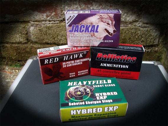 Resident Evil 4 Ammo Boxes and First Aid Label Digital