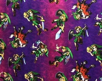 Legend Of Zelda Fabric / Zelda Characters Fabric /Zelda and