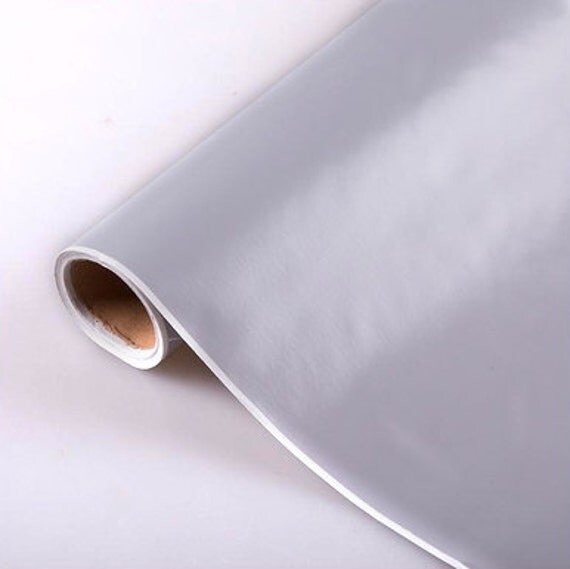 Solid Gray Self Adhesive Contact Paper