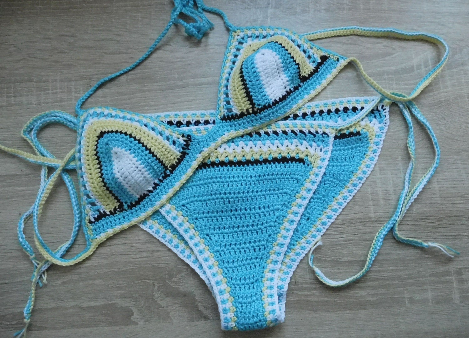 16026 MADE TO ORDER Bikini for women Crocheted bikini