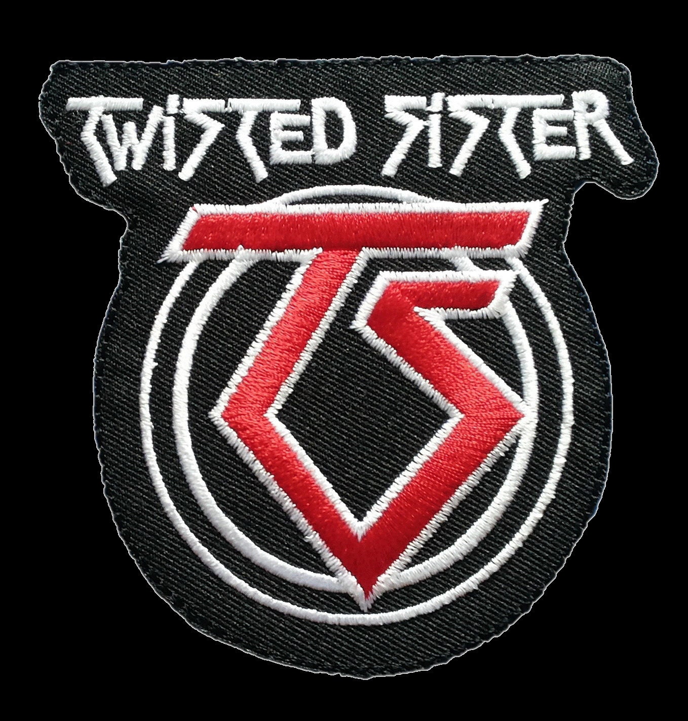 Twisted Sister Embroidered Iron On Badge Patch 3.5 by patchNbadge