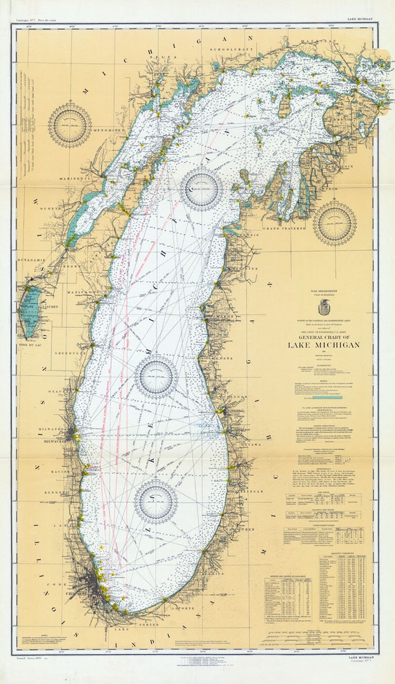 1930-nautical-map-of-lake-michigan