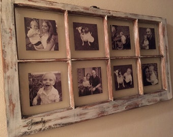 Window picture frame