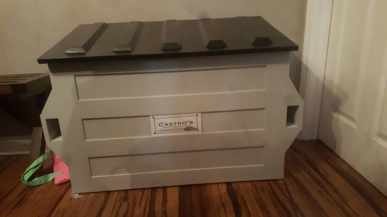 toy box toy chest toy dumpster toy storage toy organizer