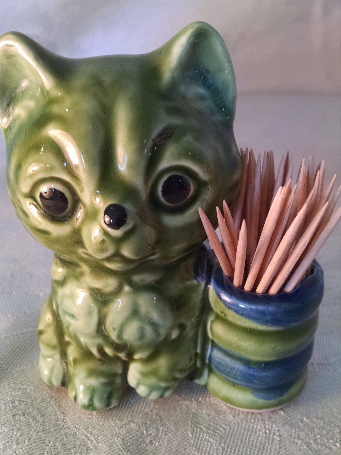 Vintage Toothpick Holder Ceramic Toothpick Holder Toothpick