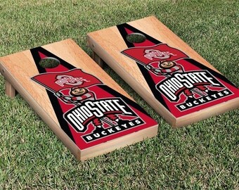 Ohio state cornhole | Etsy