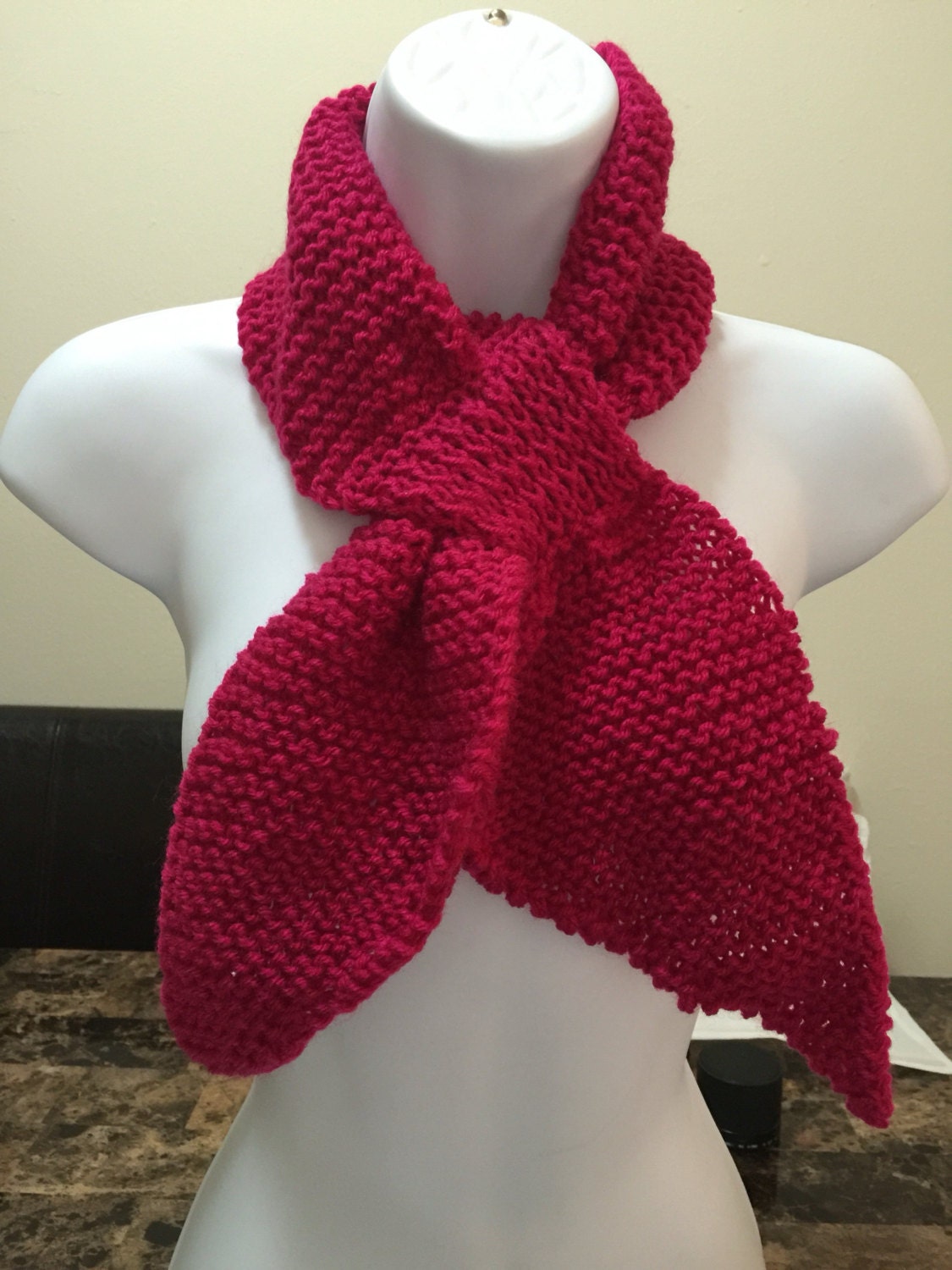 Red neck scarf 1078