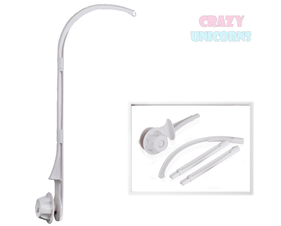 Baby mobile arm attachment Crib mobile arm Baby mobile hanger