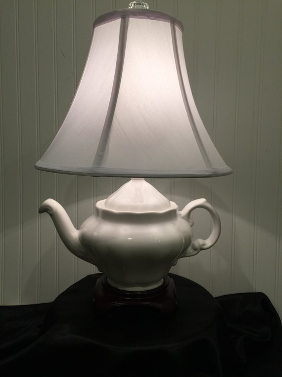 Teapot Lamp 003 by RoscoesTopHattery on Etsy