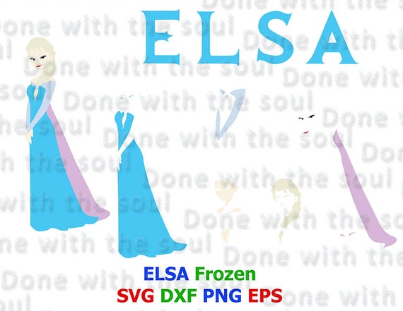 Download Elsa frozen vector Frozen vector Elsa layers by ...