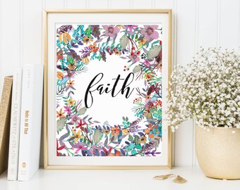Faith Wall Decor faith wall art | etsy Faith Wall Decor faith wall art | etsy