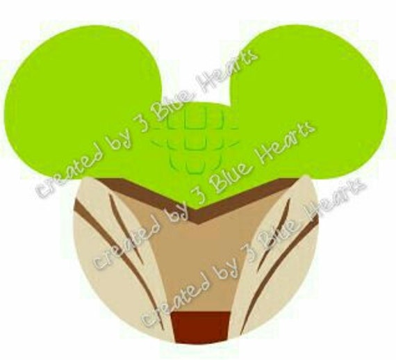 Download Yoda Star Wars Mickey Head SVG Studio Star by ...