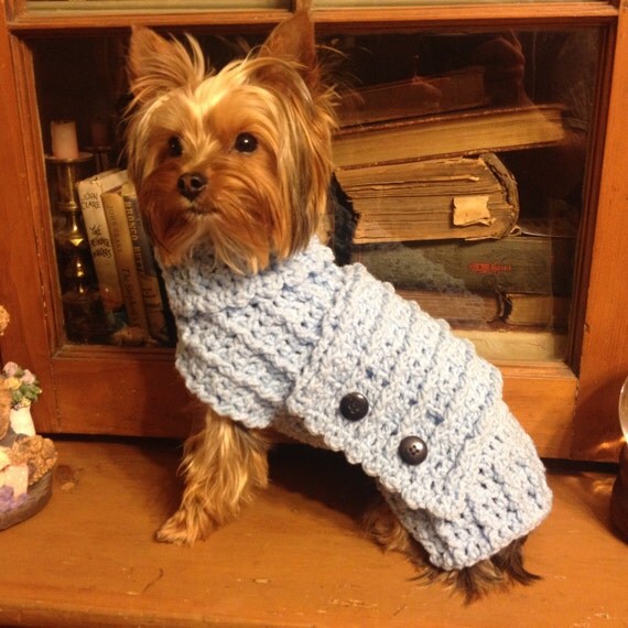 Yorkie / Small Dog Coat / Sweater Extra Small