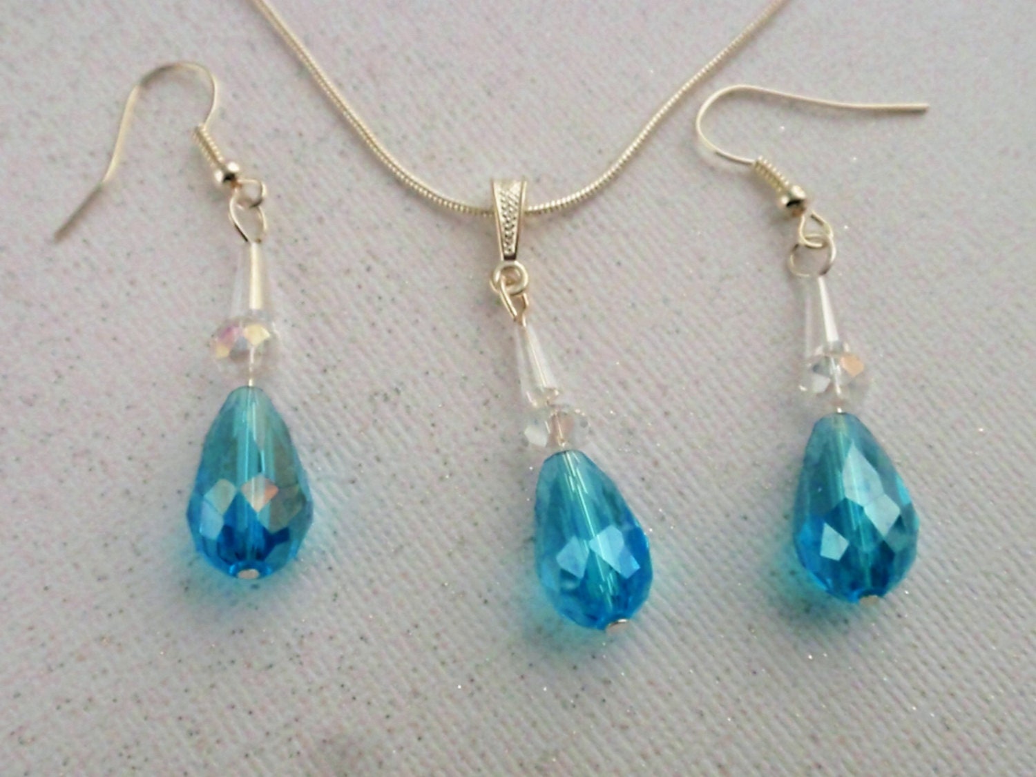 Bridemaid Jewelry Set Crystal Bridesmaid Set Crystal Jewelry