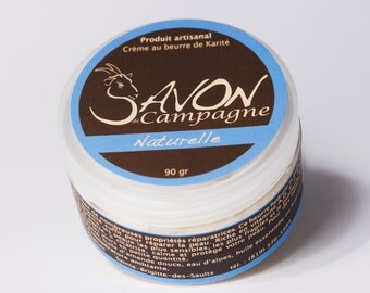 Crème au Beurre de Karité-Huile Essentielle-soins de peau-Beurre réparateur, bébé, femme enceinte, peau sèche