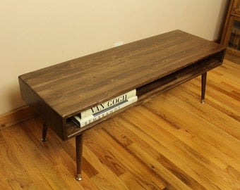 Mid Century Modern Coffee Table 16x48