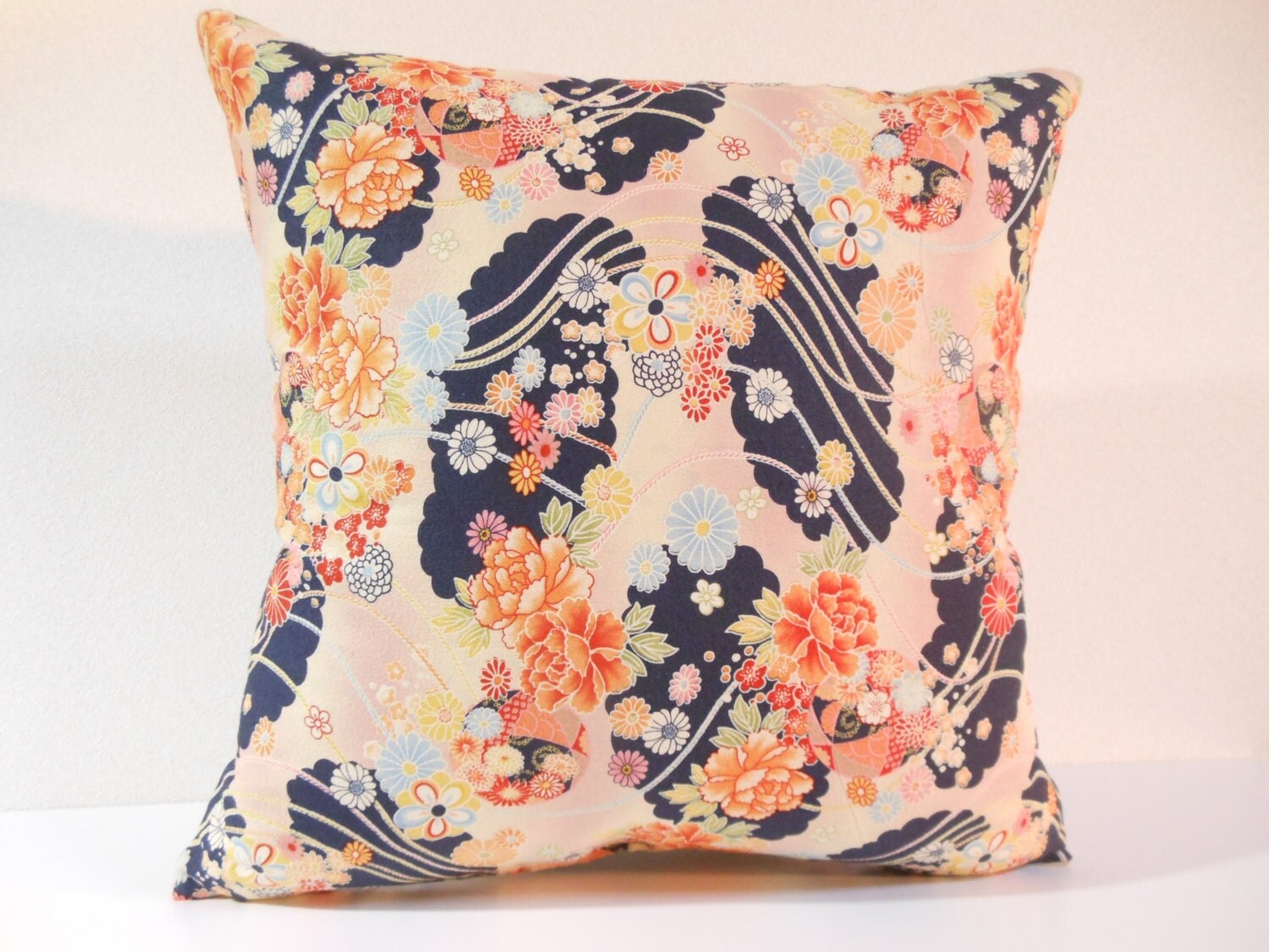 Japanese Fabric Pillow 014 decorative pillow 16x16