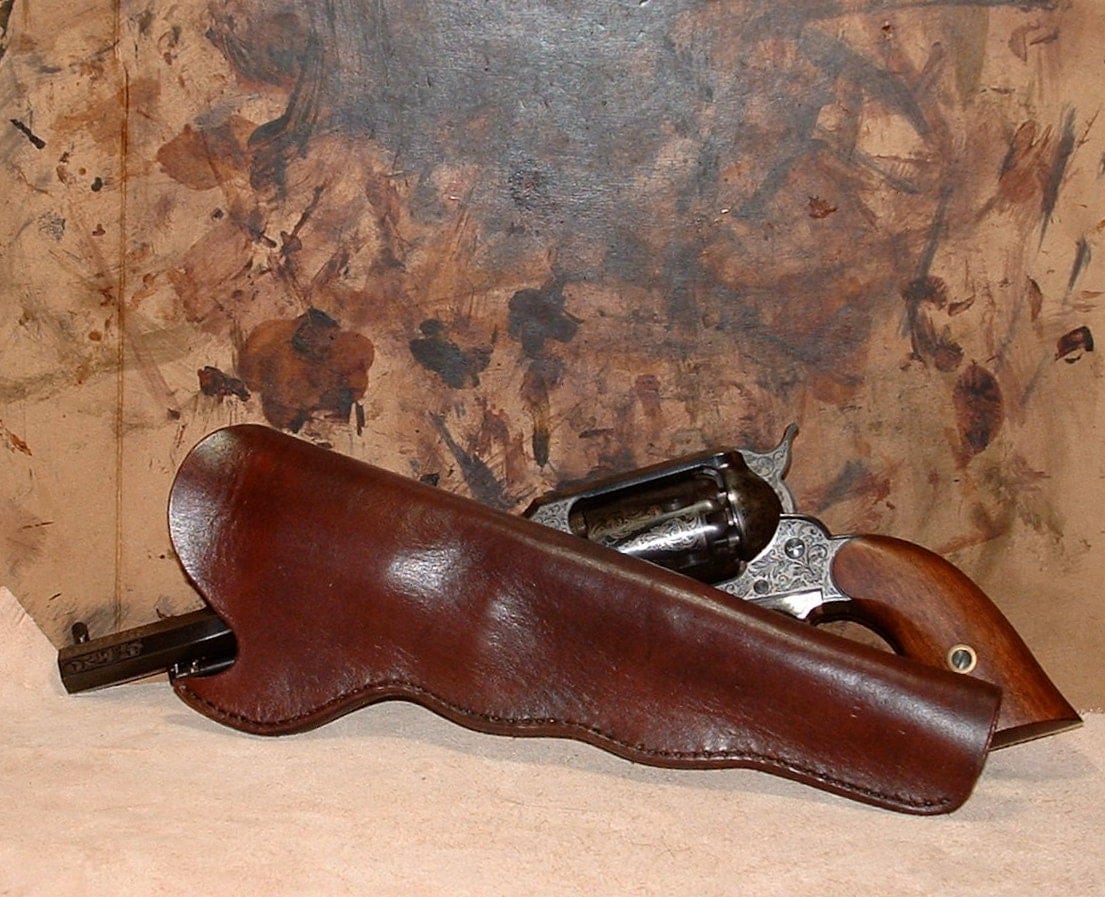 1858 Remington Army Leather holster.