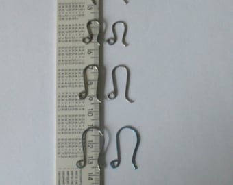 Titanium Earring Wires Hypoallergenic Hoops Making Supplies Earrings Hoops Earring Components Surgical Stainless Titanium Posts 5 Pairs