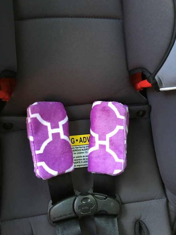 Car seat strap cover