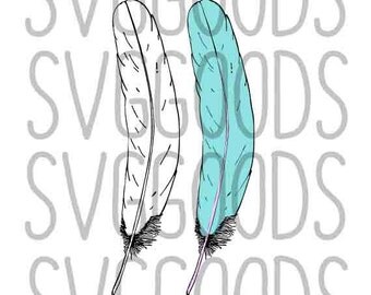 Download Feather birds svg | Etsy