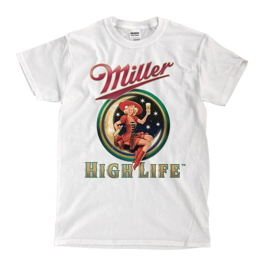 miller high life shirt vintage