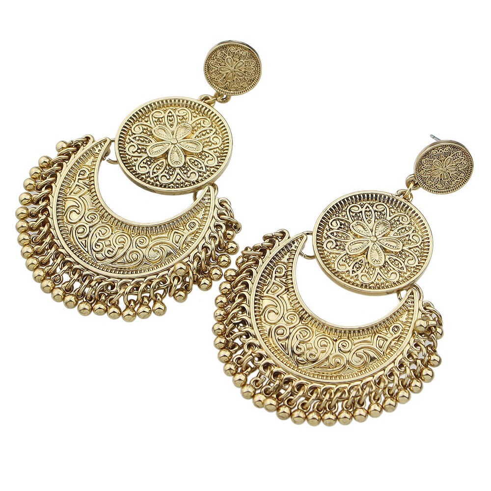 Indian chandelier earrings by Hastnkriti on Etsy