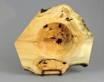 Wood Bowl, Wooden Bowl, Handmade Wood Bowl, Burl Bowl, Centerpiece, Decorative Tray, Decorative Bowl, Pepper Etters, papapeppersbowls