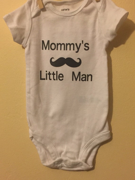 mommy's little man shirt