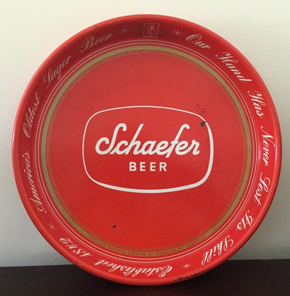 Schaefer Beer Tin Tray 13