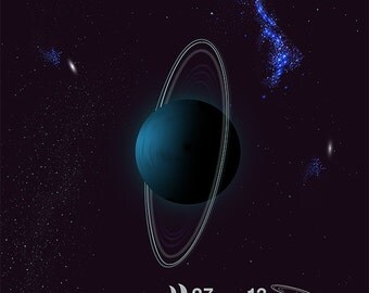 Uranus planet | Etsy