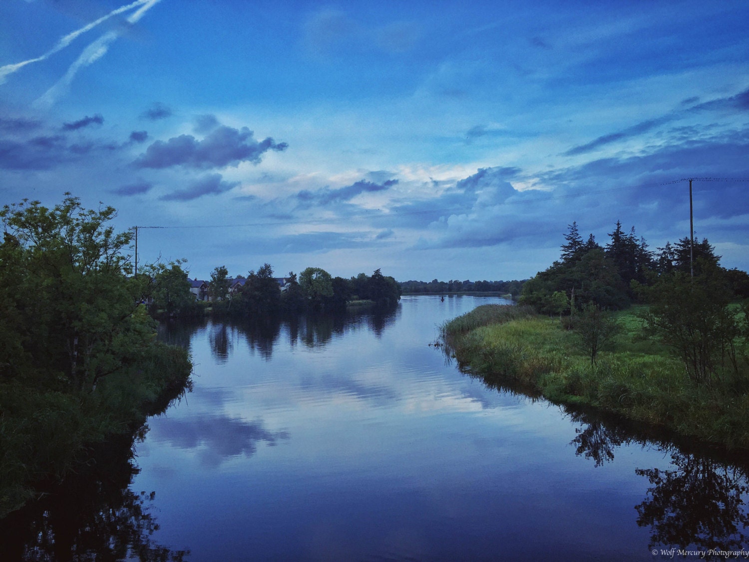 River Shannon Ireland Landscape Nature Irish