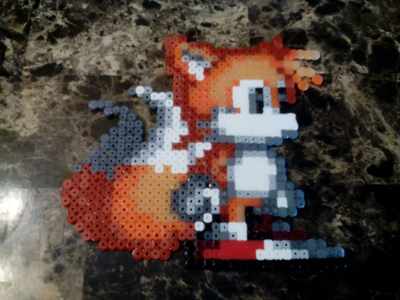 Sonic the Hedgehog Pixel Art Tails