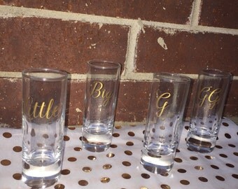 Big/Little Shot Glasses