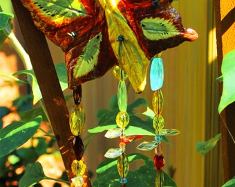Sun Catcher, Wind Chime, Butterfly, Leaf Cast Casting!