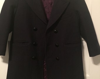 Children's Vintage Wool Pea Coat an Imps Original