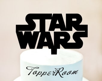 Star Wars cake topper,star wars party,Star Wars Birthday cake topper,custom cake topper,Star Wars decoration,Personalised cake topper (1046)