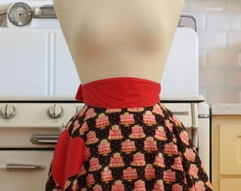 Retro Half Apron Birthday Cake SOPHIA