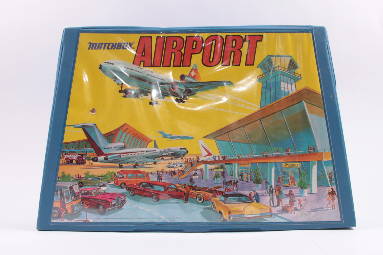 1973 Lesney Matchbox Airport Playset With lots of Buildings