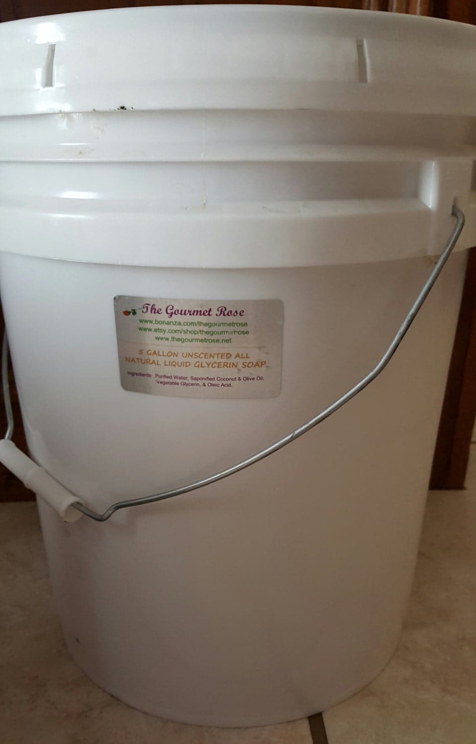 5 GALLON LIQUID SOAP Bulk Wholesale 100 All Natural Glycerin