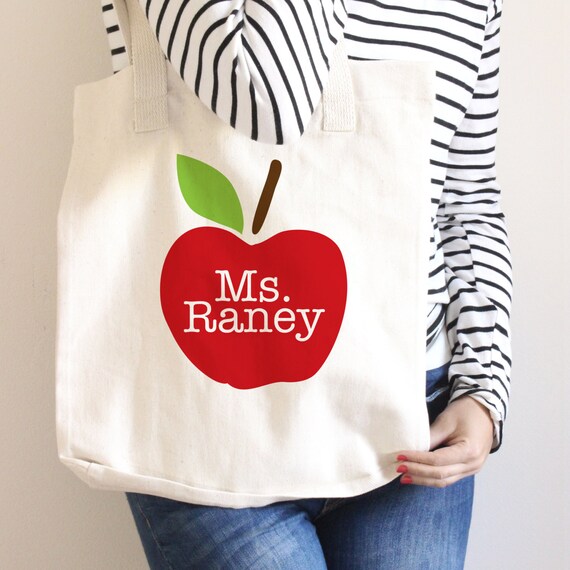 Download Teacher Tote Bag Teacher Book Bag Personalized Teacher