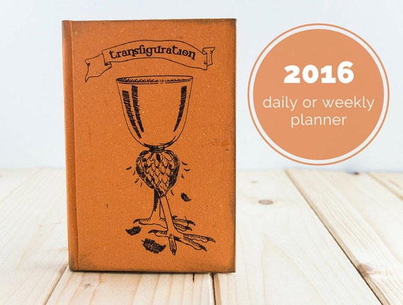 Transfiguration Notebook or Planner by Celestefrittata Bottega Online