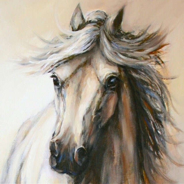 Original horse paintings & art prints by Janet by FerraroFineArt